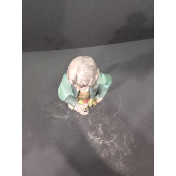 Capodimonte Young Man With Violin Figurine, Porcelain Figurine, Musician Decor‎ - Picture 6 of 9